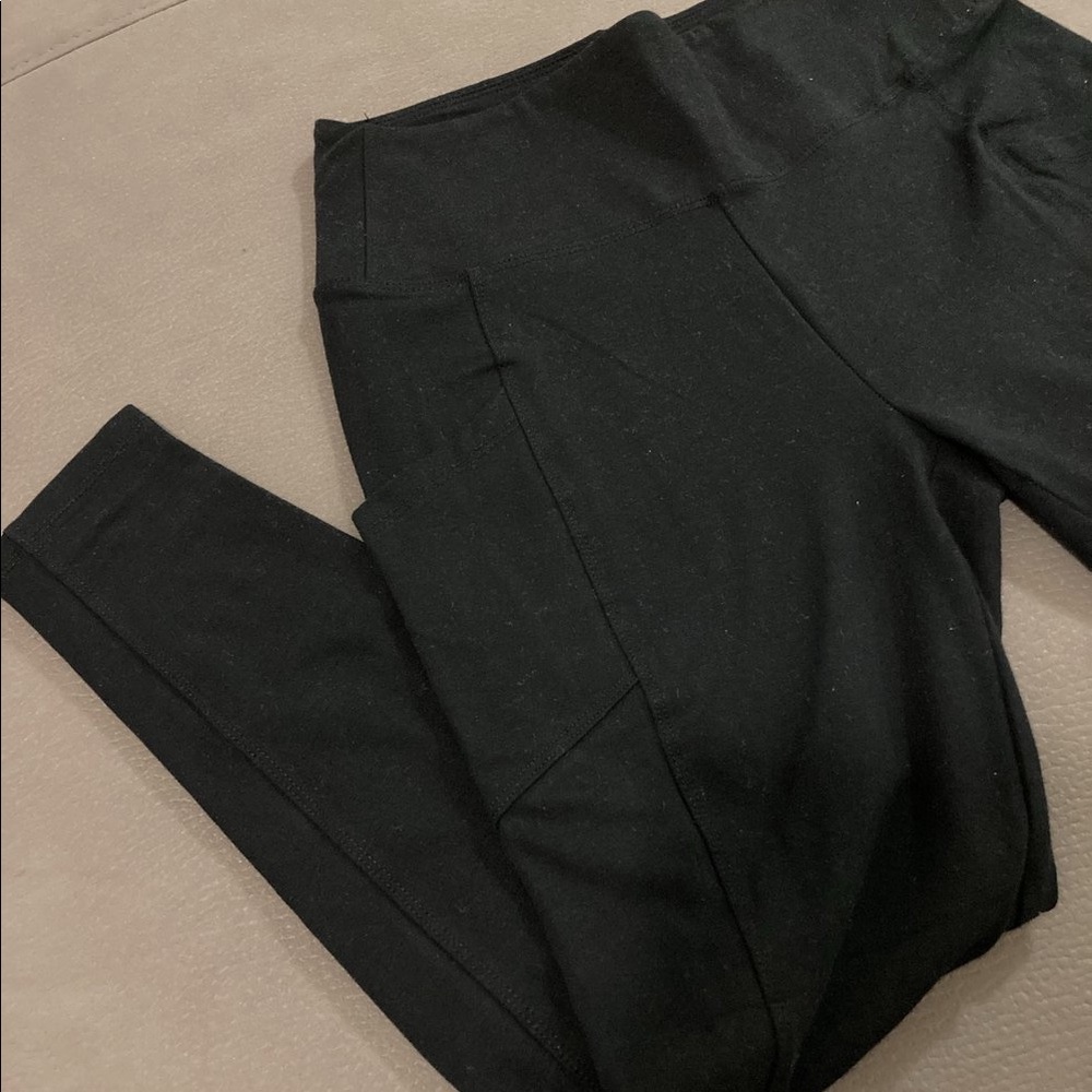 Last S! Black high waisted compression leggings